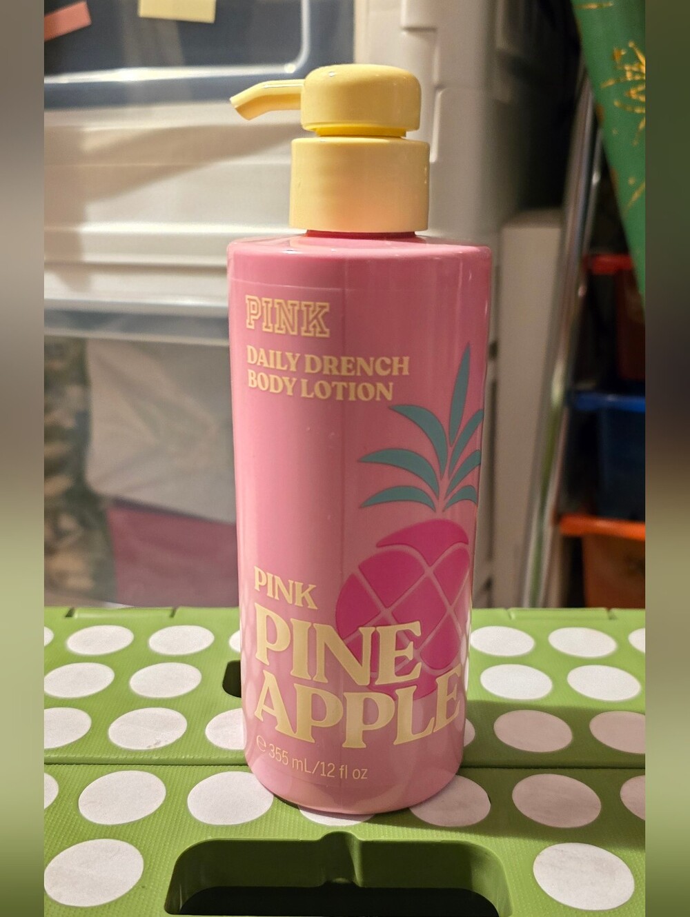 2 PINK Victoria's Secret Daily Drench Pink Pineapple Body Lotion